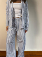 Soft striped PJs