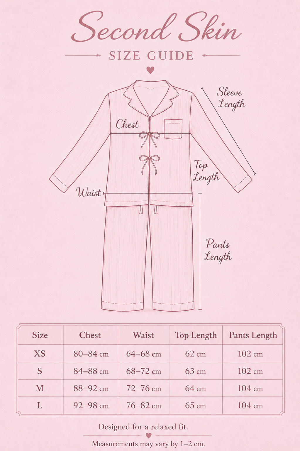Soft striped pajamas