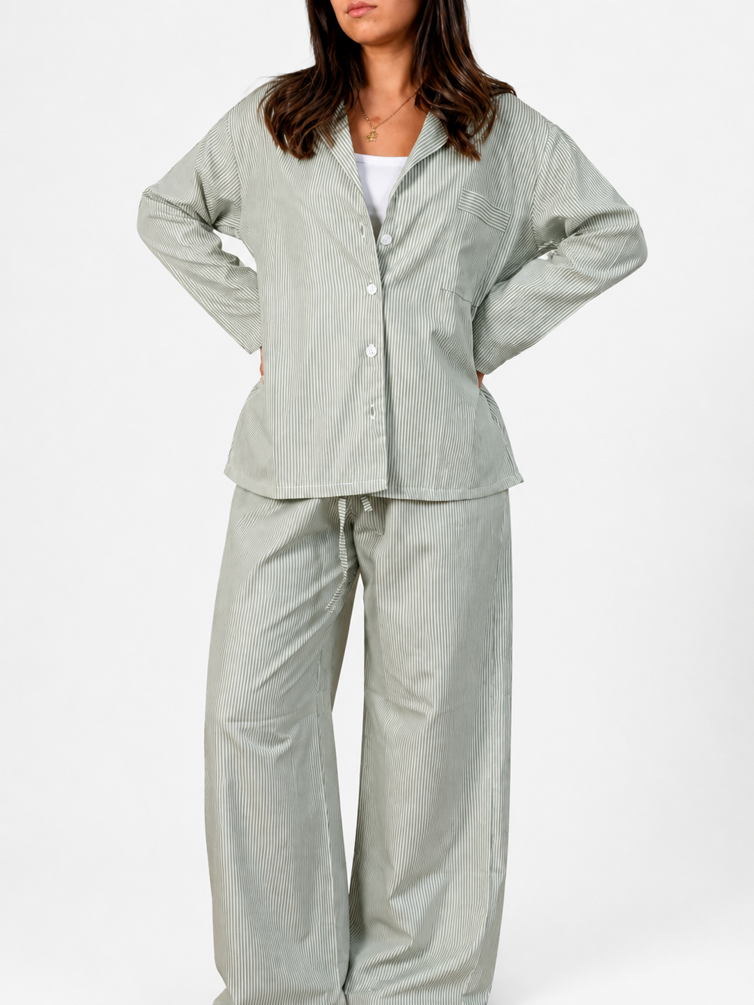 Soft pastel pajamas