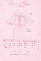 Soft pastel oversized pajamas