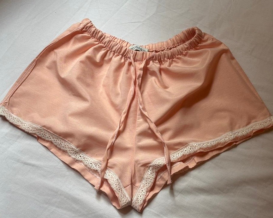Soft Lace Trim Shorts