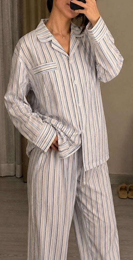 Soft striped PJs