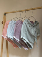 Soft lace trim shorts            (Set of 4)