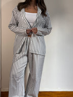 Soft striped PJs