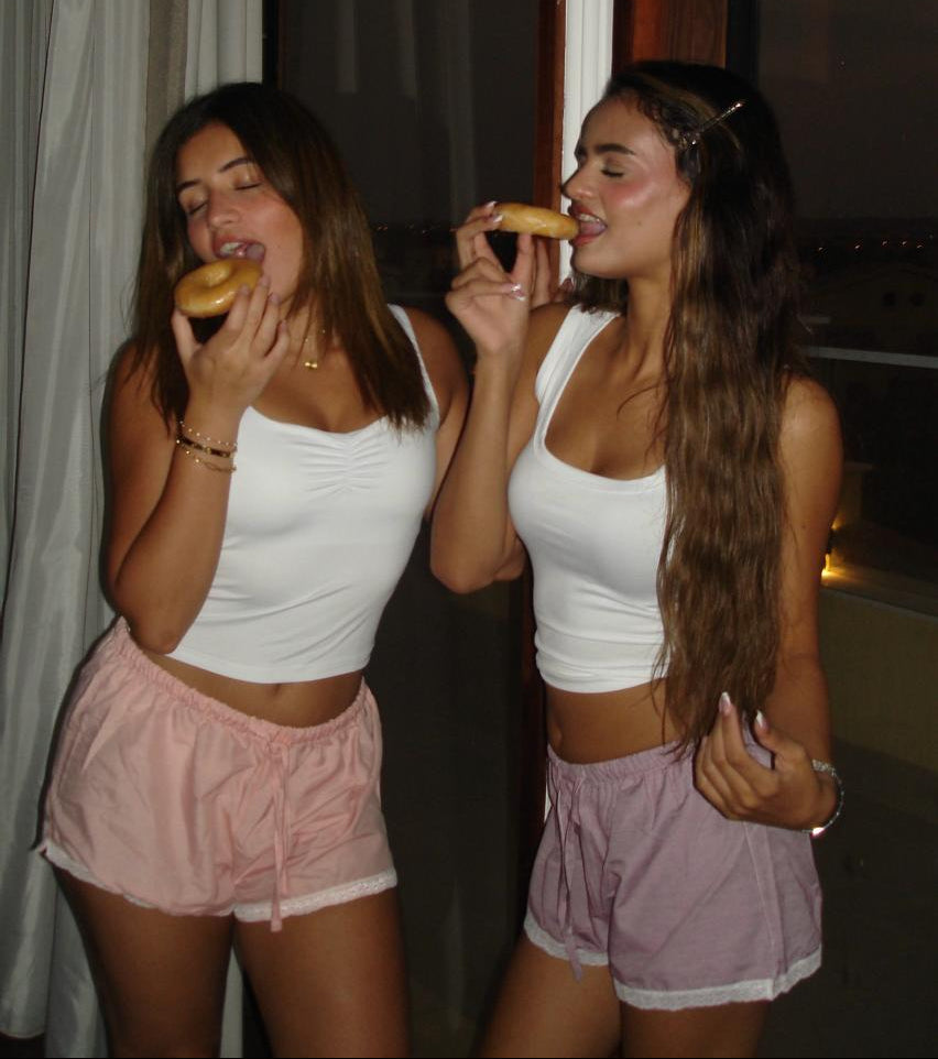 Soft Lace Trim Shorts